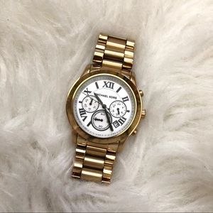 Gold Michael Kors classic watch